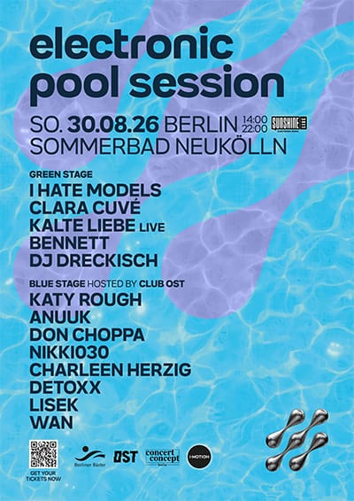 electronic pool session 2026